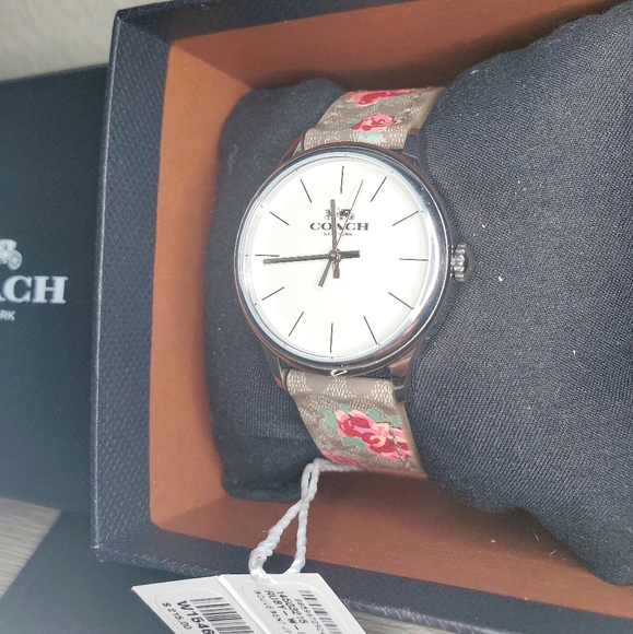 Coach Floral Watch NIB and NWT - Picture 2 of 7